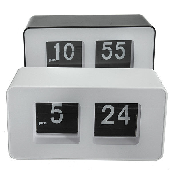 High Quality New Design Simple Desk Wall Auto Flip Clock