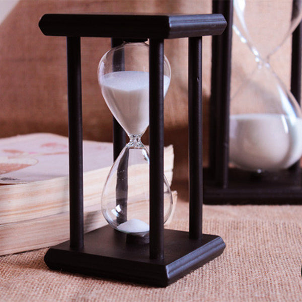 Modern Wooden Sandglass Sand Clock Timer